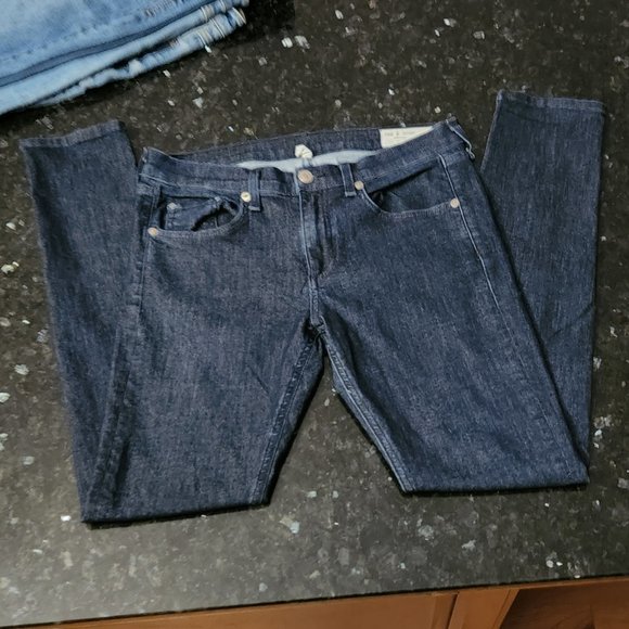 rag & bone Denim - rag & bone Dark denim skinny Jean Womens Size 29
